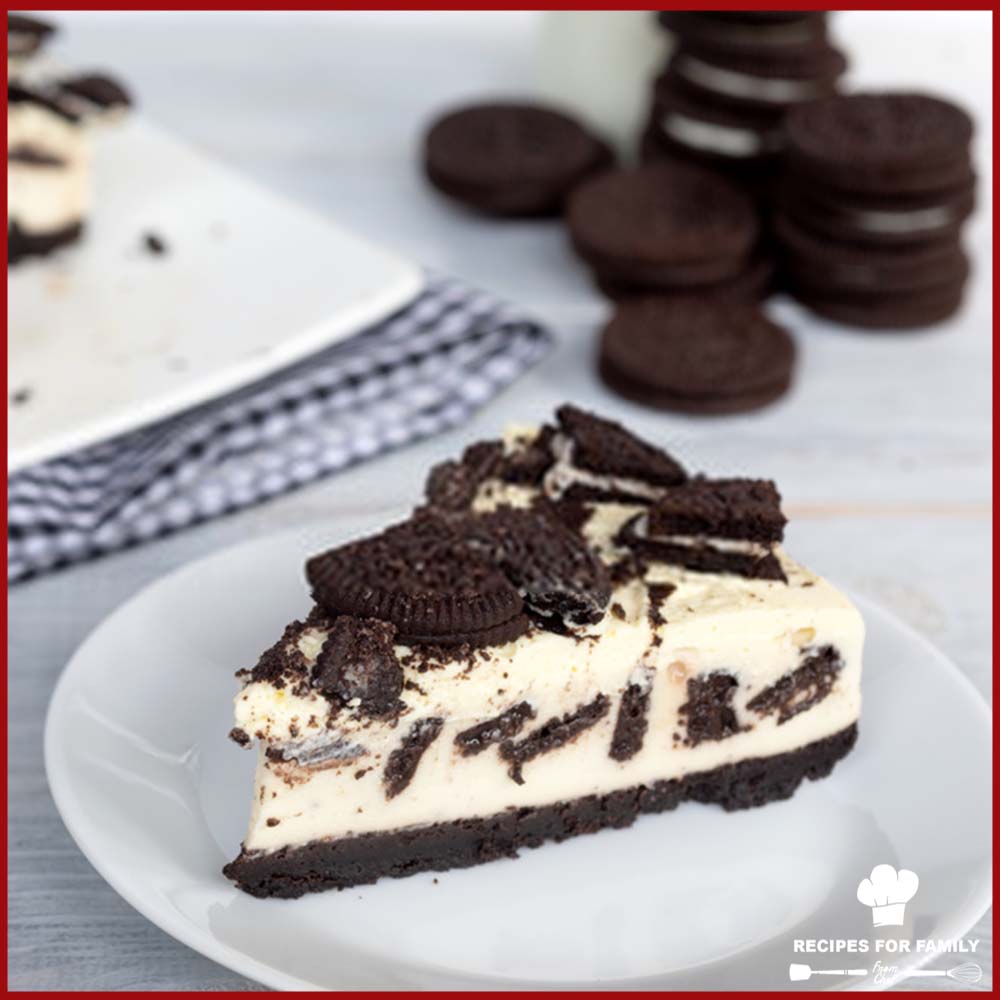 Easy Oreo Cheesecake with 3 eggs Only