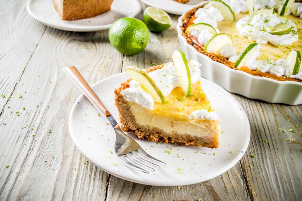 Key Lime Pie with 4 eggs only